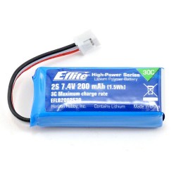 200mAh 2S 7.4V 30C Li-Po Battery